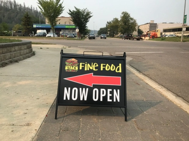 Curbside Signs