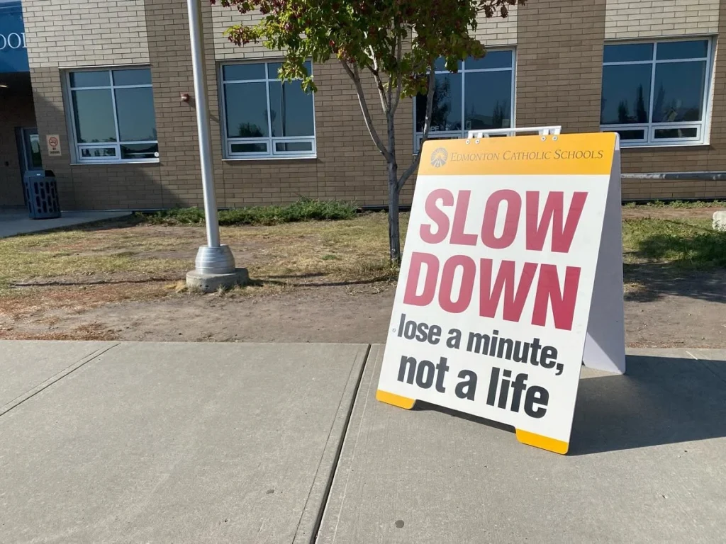 St Johns Road Sign